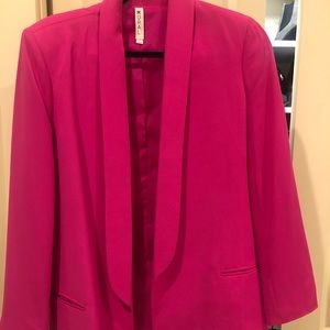 Mural Slouchy Boyfriend Blazer